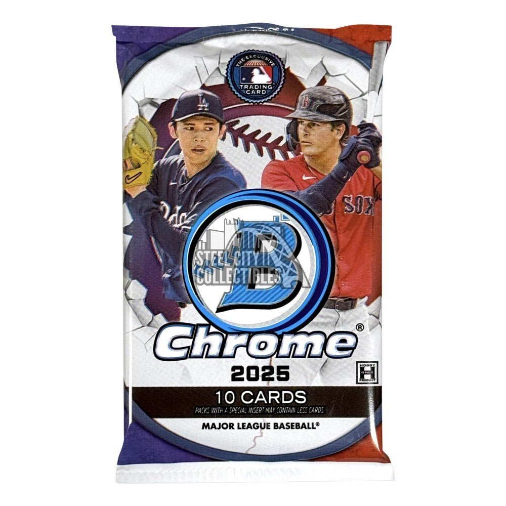 2025 Topps Bowman Chrome Baseball Hobby Trading Cards - The Ballers Bank