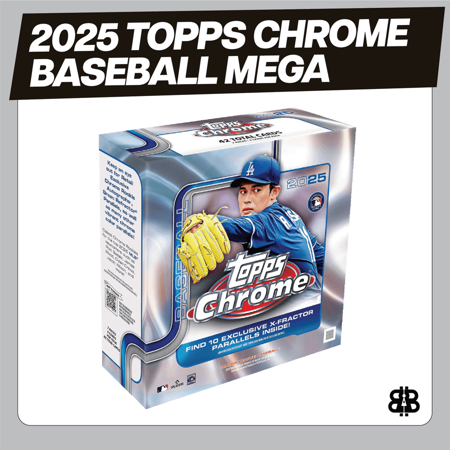 2025 Topps Chrome Baseball Mega Trading Cards LV - The Ballers Bank