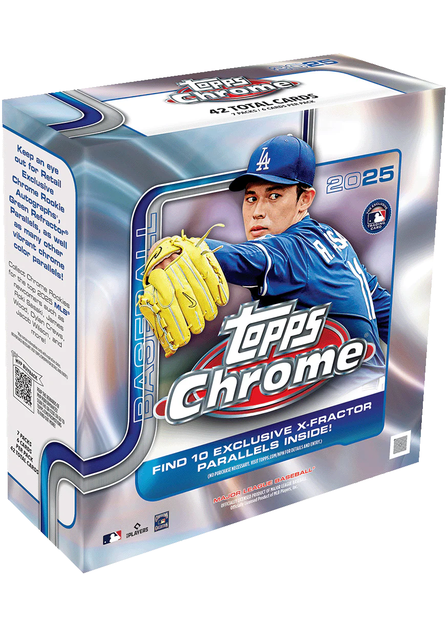 2025 Topps Chrome Baseball Mega Trading Cards LV - The Ballers Bank