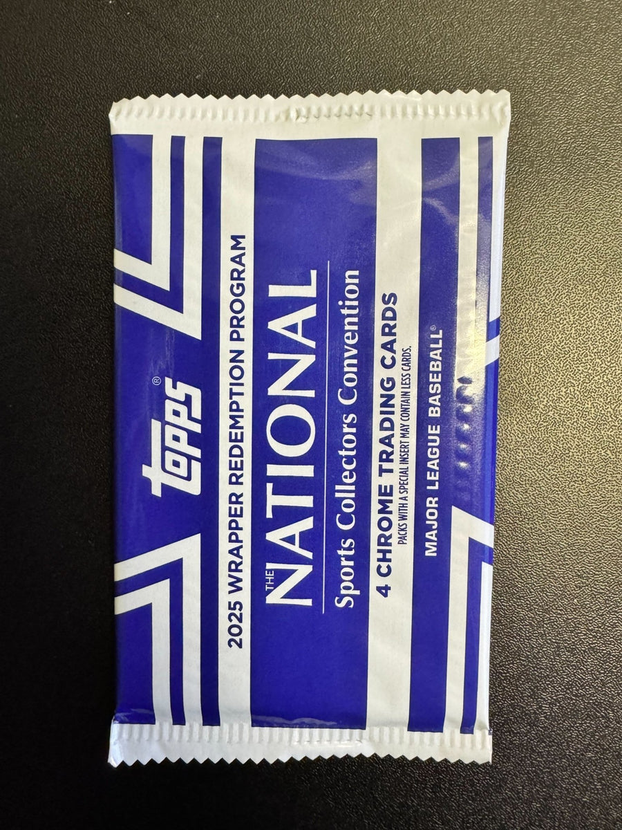 2025 Topps Chrome Baseball National Pack Trading Cards - The Ballers Bank