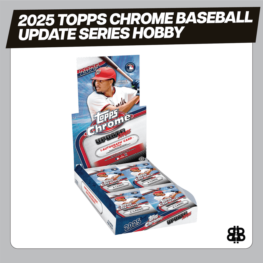 2025 Topps Chrome Baseball Update Series Hobby Trading Cards LV - The Ballers Bank