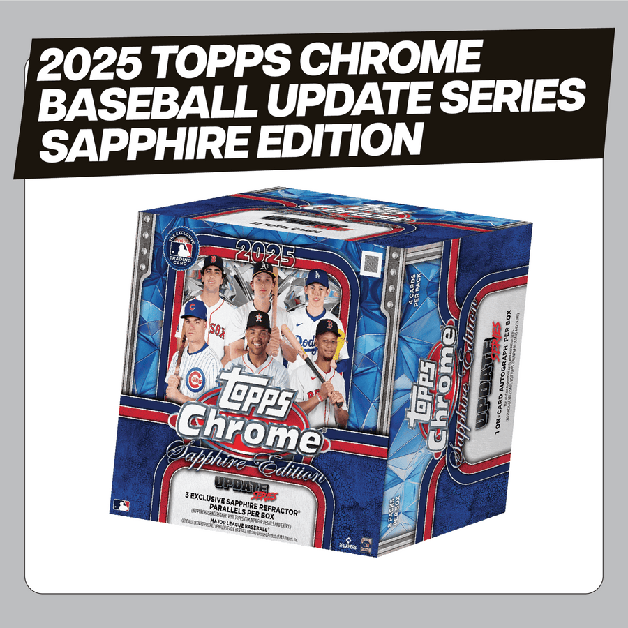 2025 Topps Chrome Baseball Update Series Sapphire Edition Trading Cards LV - The Ballers Bank