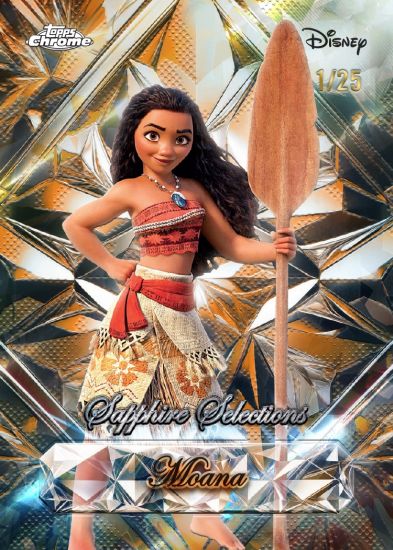 2025 Topps Chrome Disney Sapphire Hobby Trading Cards - The Ballers Bank