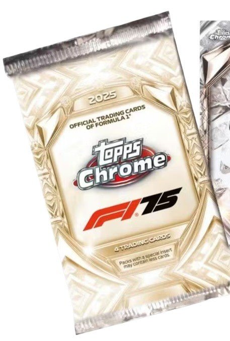 2025 Topps Chrome F1 Formula 1 Hobby Trading Cards - The Ballers Bank