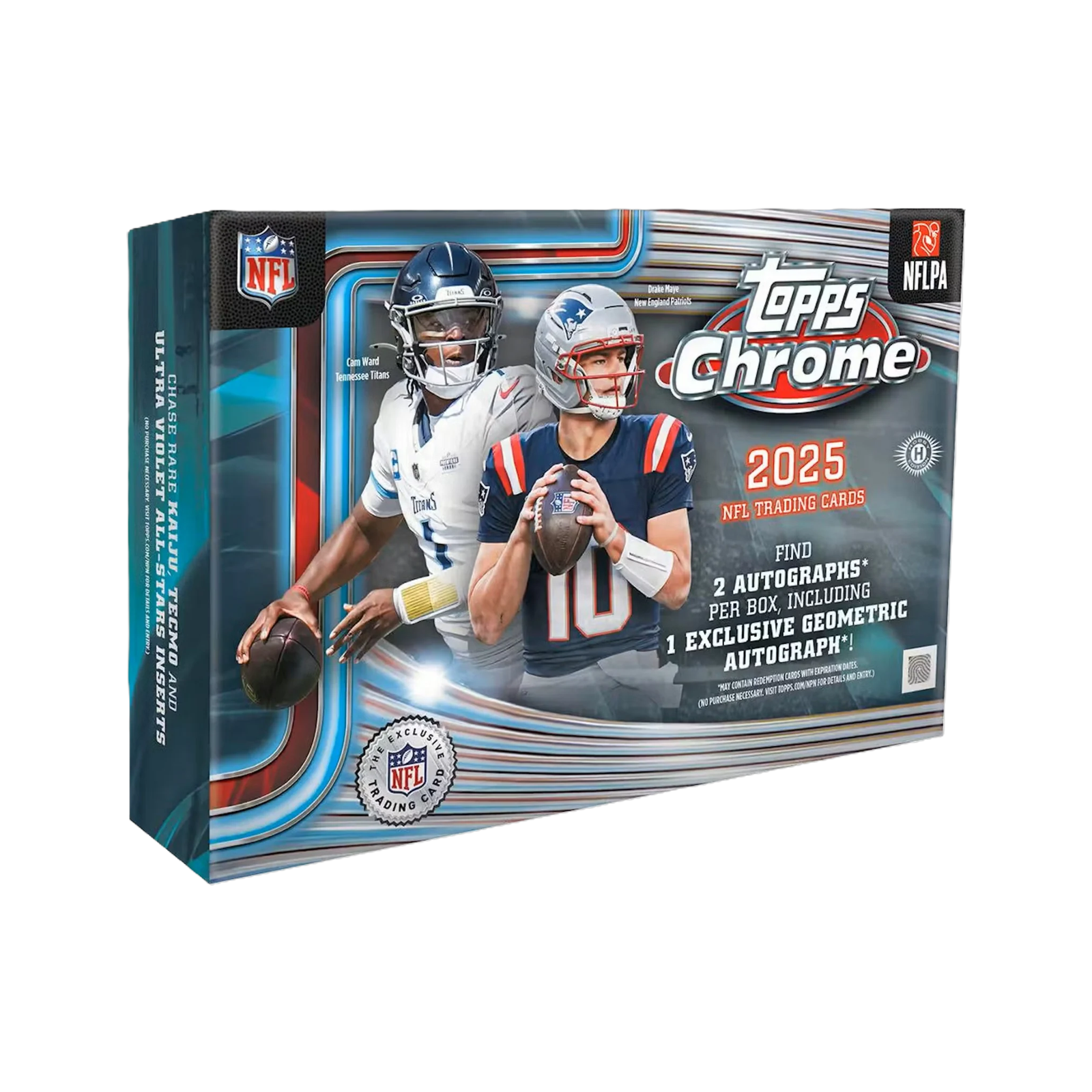 2025 Topps Chrome Football Breakers Delight Trading Cards LV - The Ballers Bank