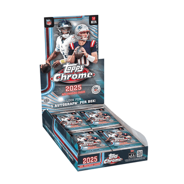 2025 Topps Chrome Football Hobby Trading Cards - The Ballers Bank