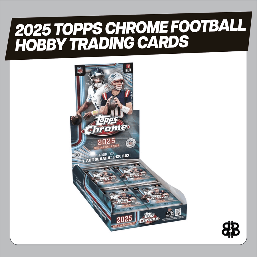 2025 Topps Chrome Football Hobby Trading Cards LV - The Ballers Bank