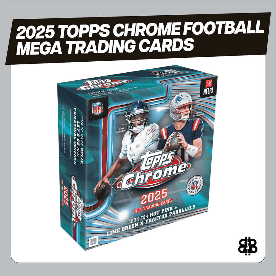 2025 Topps Chrome Football Mega Trading Cards LV - The Ballers Bank