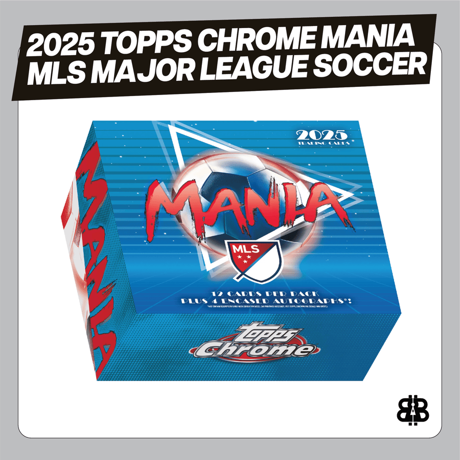 2025 Topps Chrome Mania MLS Major League Soccer Trading Cards LV - The Ballers Bank