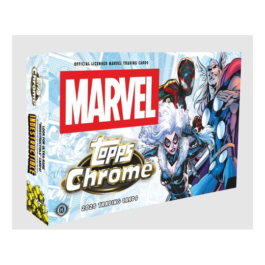 2025 Topps Chrome Marvel Hobby Trading Cards - The Ballers Bank