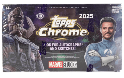 2025 Topps Chrome Marvel Studios Hobby Trading Cards - The Ballers Bank