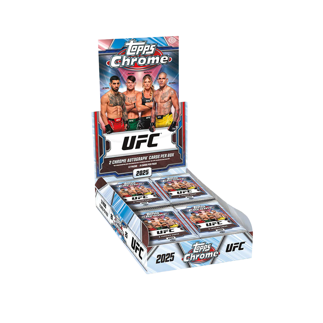 2025 Topps Chrome UFC Hobby Trading Cards LV - The Ballers Bank