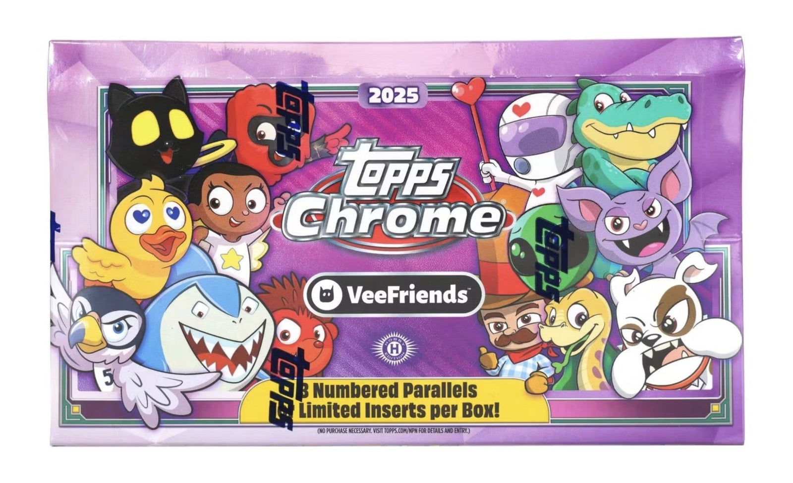2025 Topps Chrome VeeFriends Hobby Trading Cards - The Ballers Bank