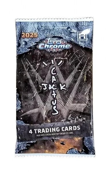 2025 Topps Chrome WWE Cactus Jack Hobby Trading Cards - The Ballers Bank