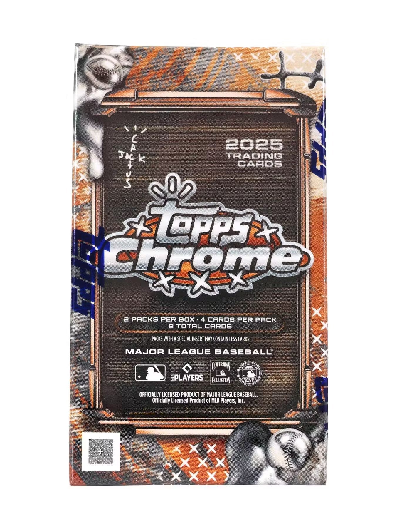 2025 Topps Chrome X Cactus Jack Fanatics Fest NYC Exclusive Baseball Trading Cards - The Ballers Bank