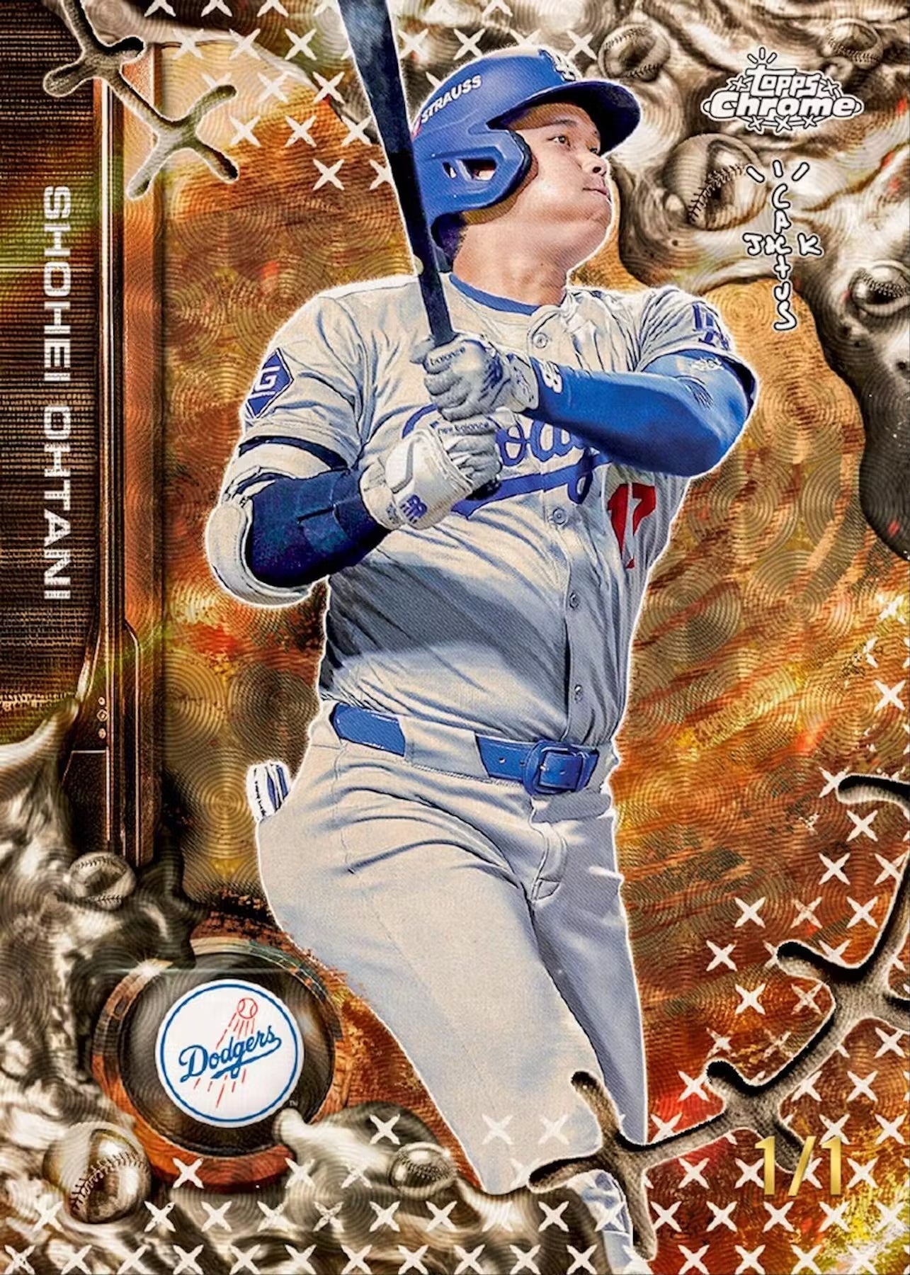 2025 Topps Chrome X Cactus Jack Fanatics Fest NYC Exclusive Baseball Trading Cards - The Ballers Bank
