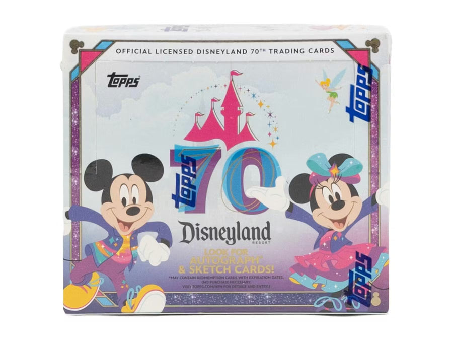 2025 Topps Disneyland 70th Anniversary Hobby Trading Cards - The Ballers Bank