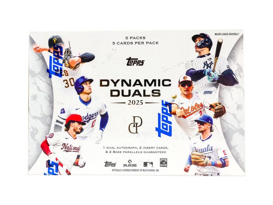 2025 Topps Dynamic Duals Baseball Hobby Trading Cards - The Ballers Bank