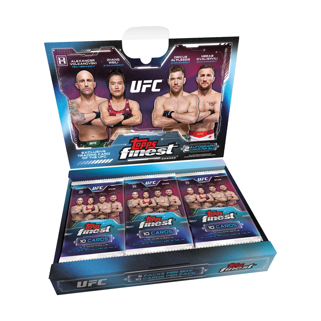 2025 Topps Finest UFC Hobby Trading Cards LV - The Ballers Bank