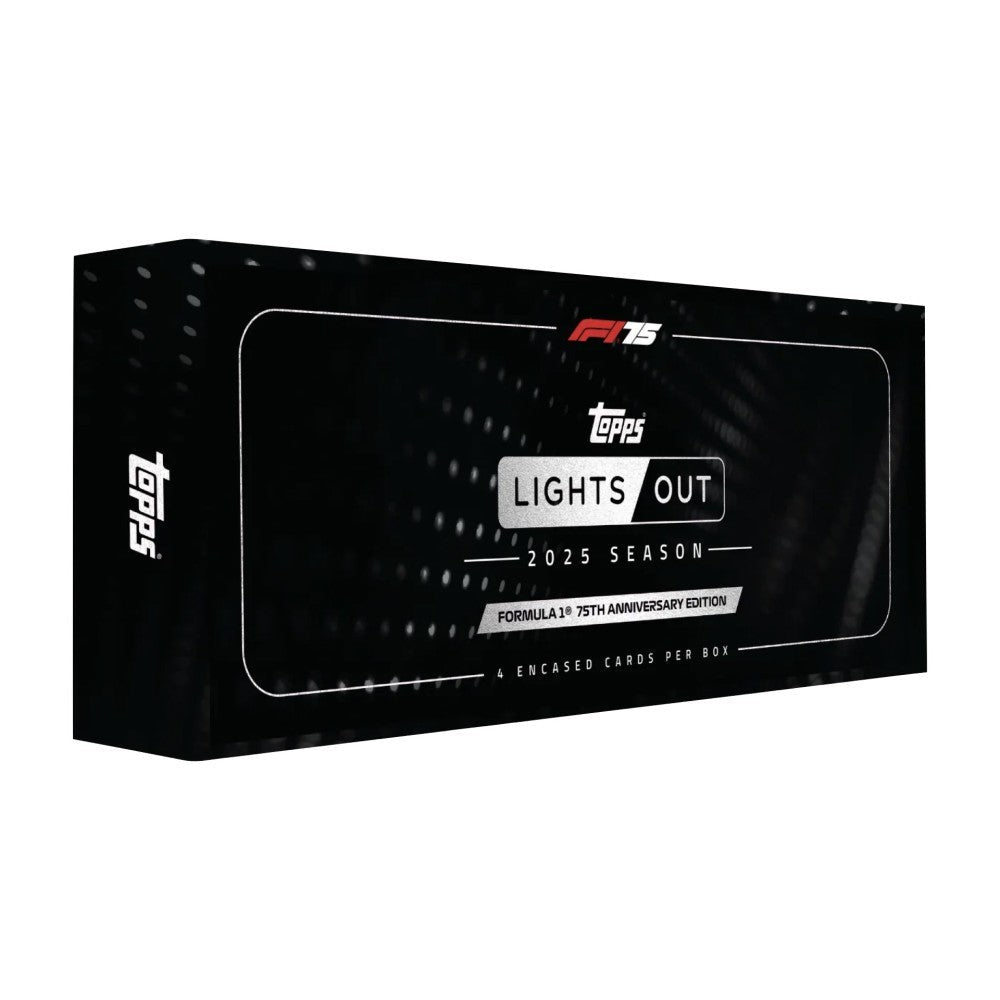 2025 Topps Lights Out Formula 1 F1 75th Anniversary Trading Cards - The Ballers Bank