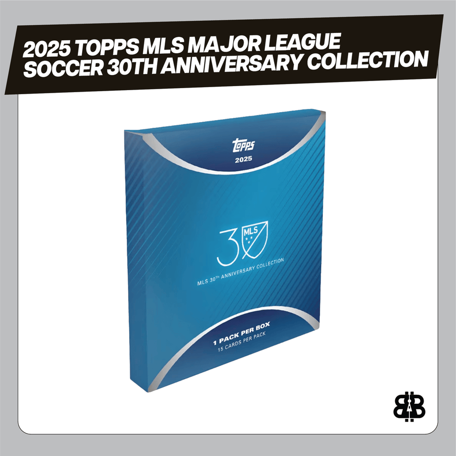 2025 Topps MLS Major League Soccer 30th Anniversary Collection Hobby Trading Cards LV - The Ballers Bank