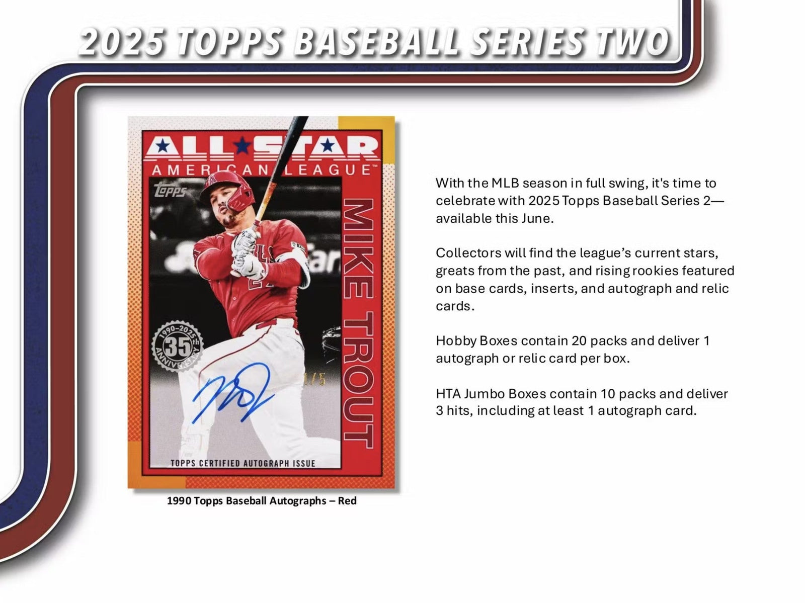 2025 Topps Series 2 Baseball Hobby Trading Cards - The Ballers Bank