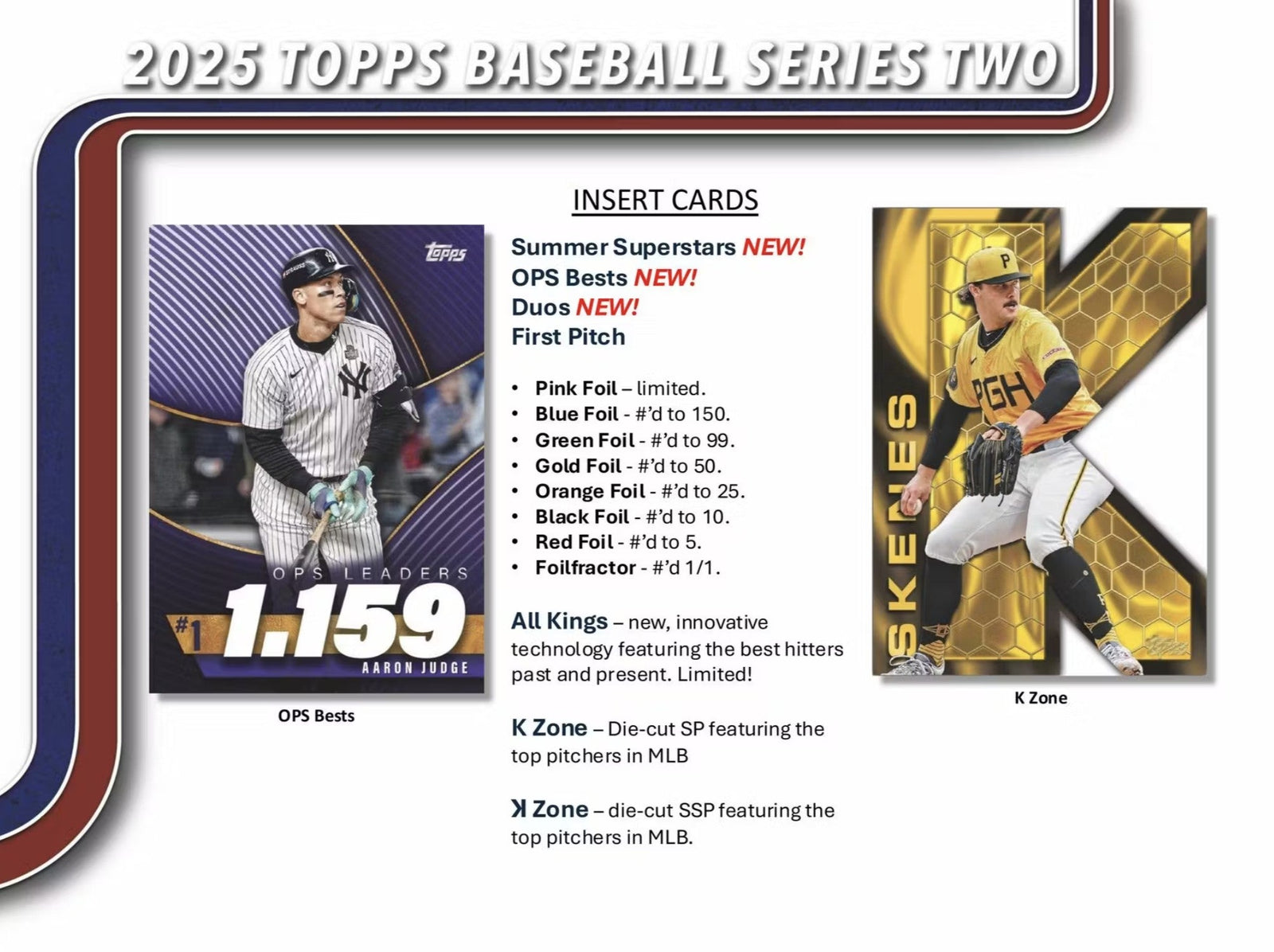 2025 Topps Series 2 Baseball Hobby Trading Cards - The Ballers Bank
