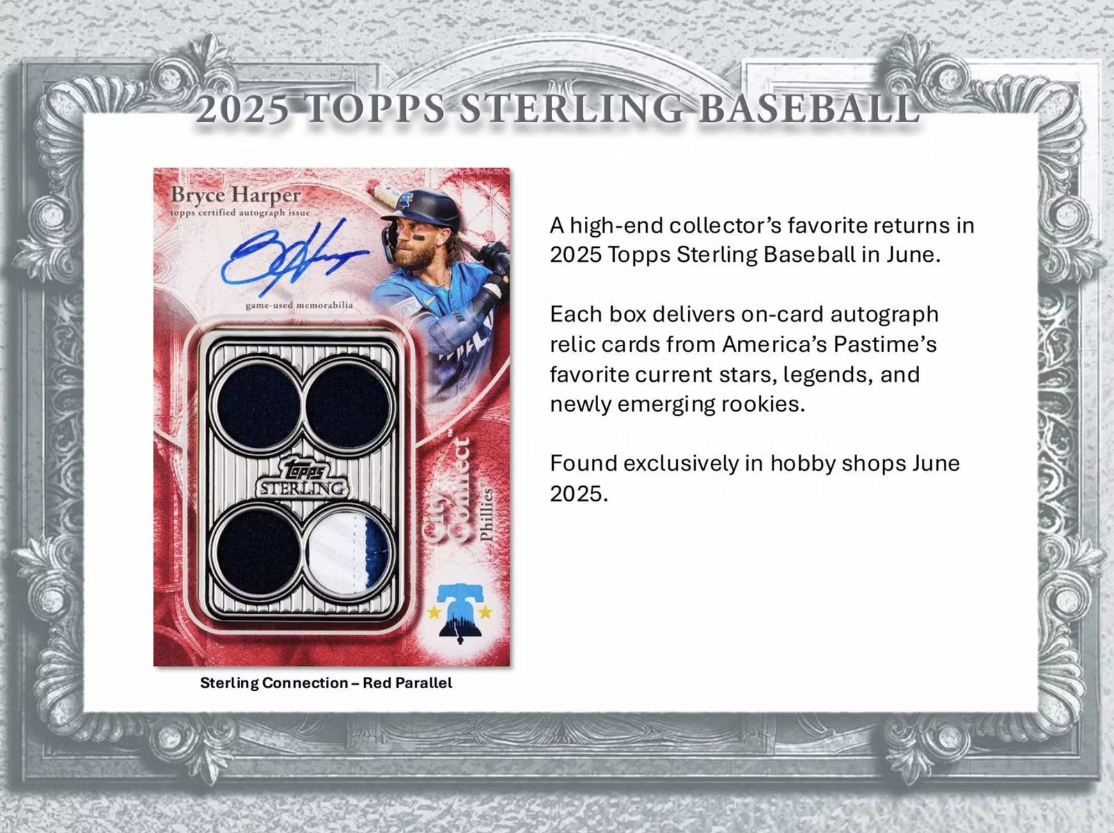 2025 Topps Sterling Baseball Hobby Trading Cards - The Ballers Bank