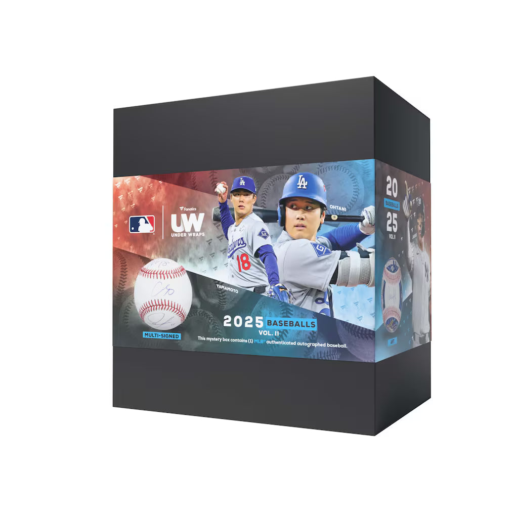2025 Under Wraps Autographed Baseballs Vol 2