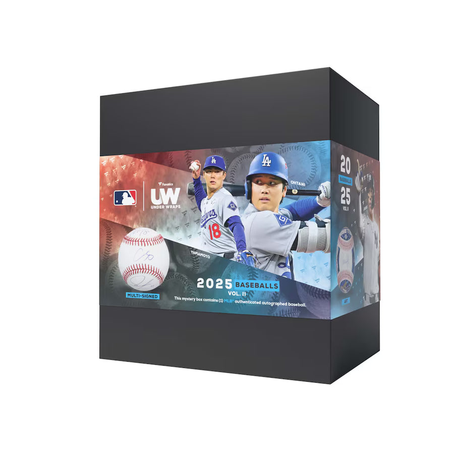 2025 Under Wraps Autographed Baseballs Vol 2