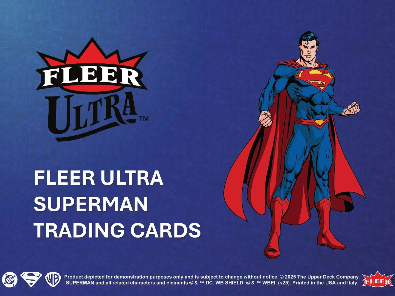 2025 Upper Deck Fleer Ultra Superman Hobby Trading Cards - The Ballers Bank