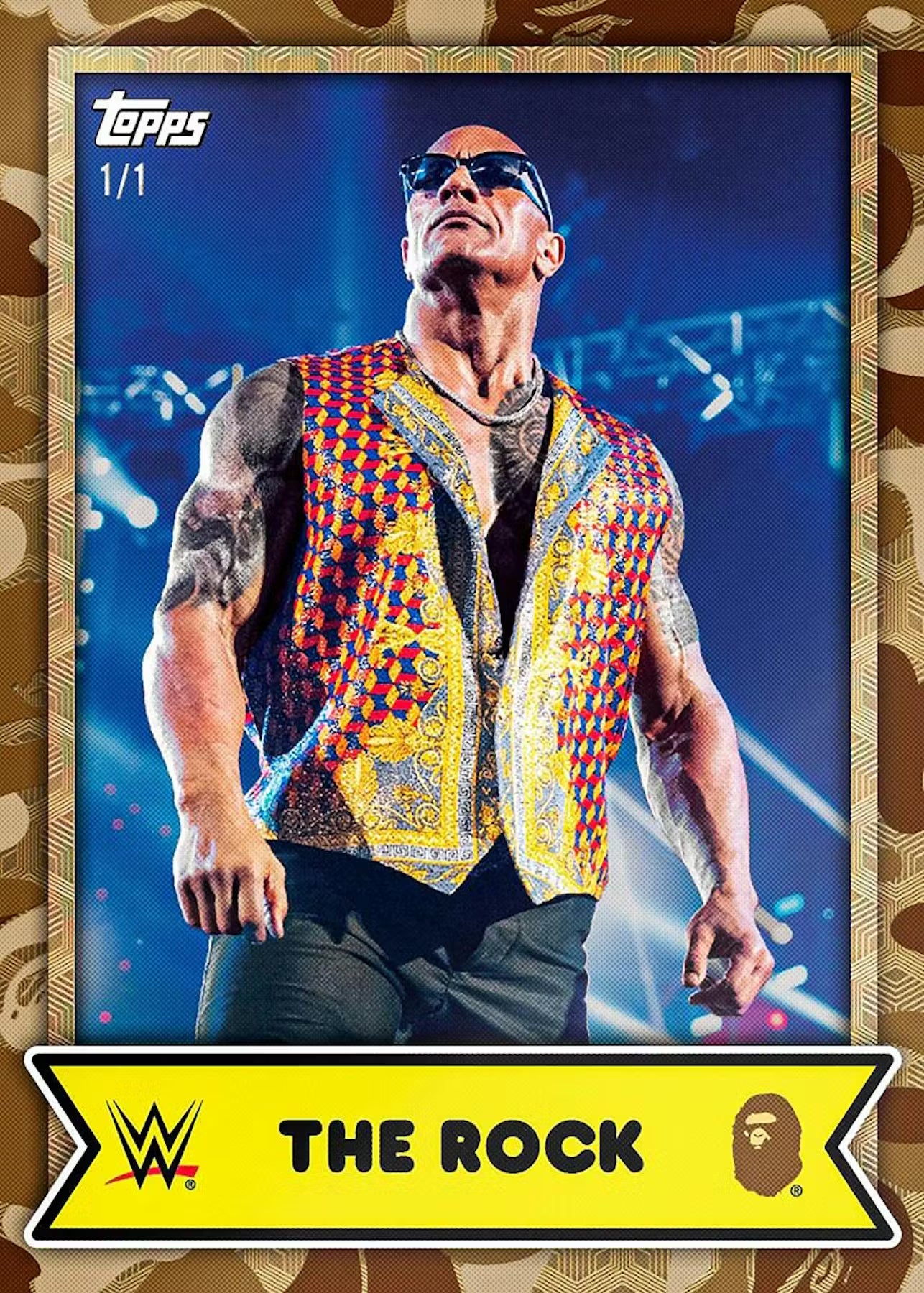2025 Topps WWE x BAPE Wrestling Trading Cards