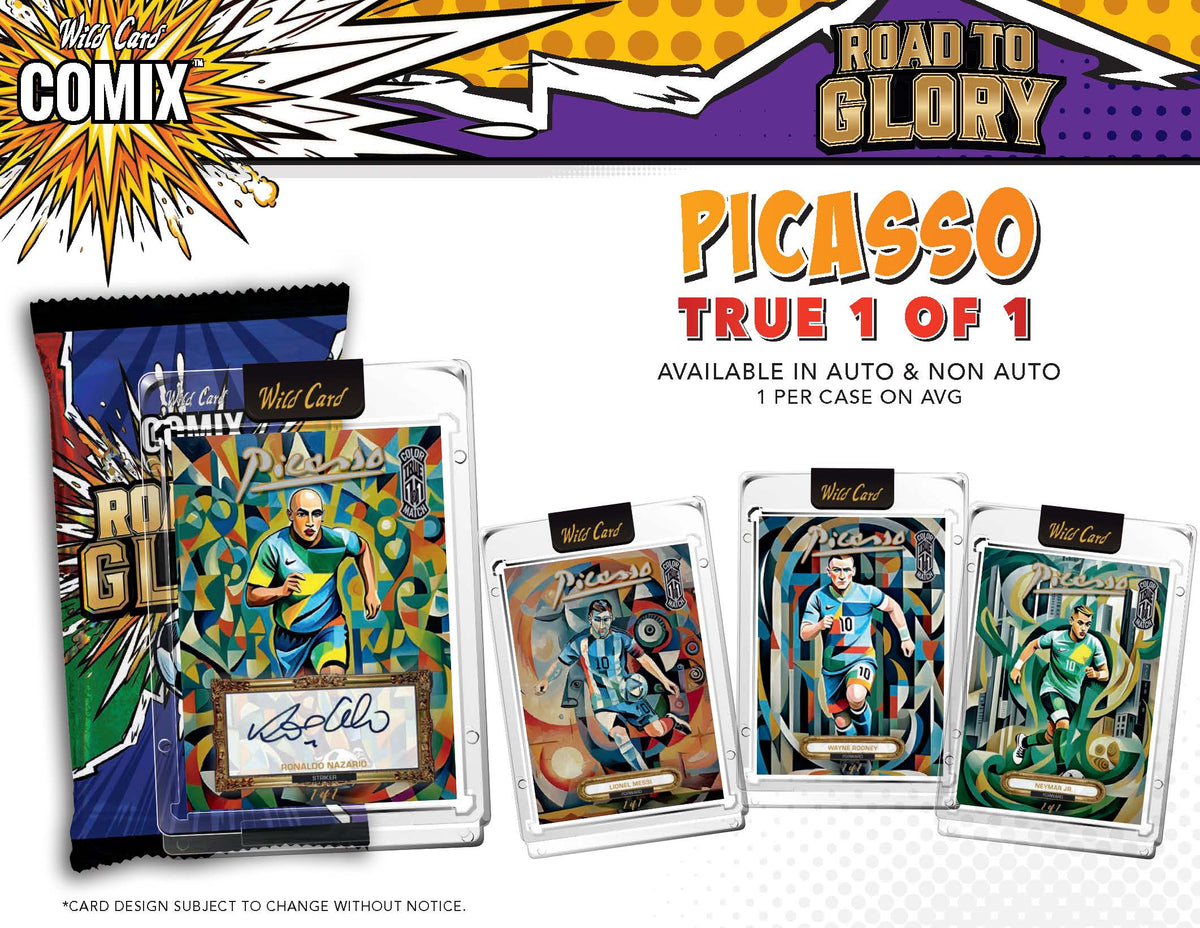 2026 Wild Card Comix Soccer Road to Glory Trading Cards LV