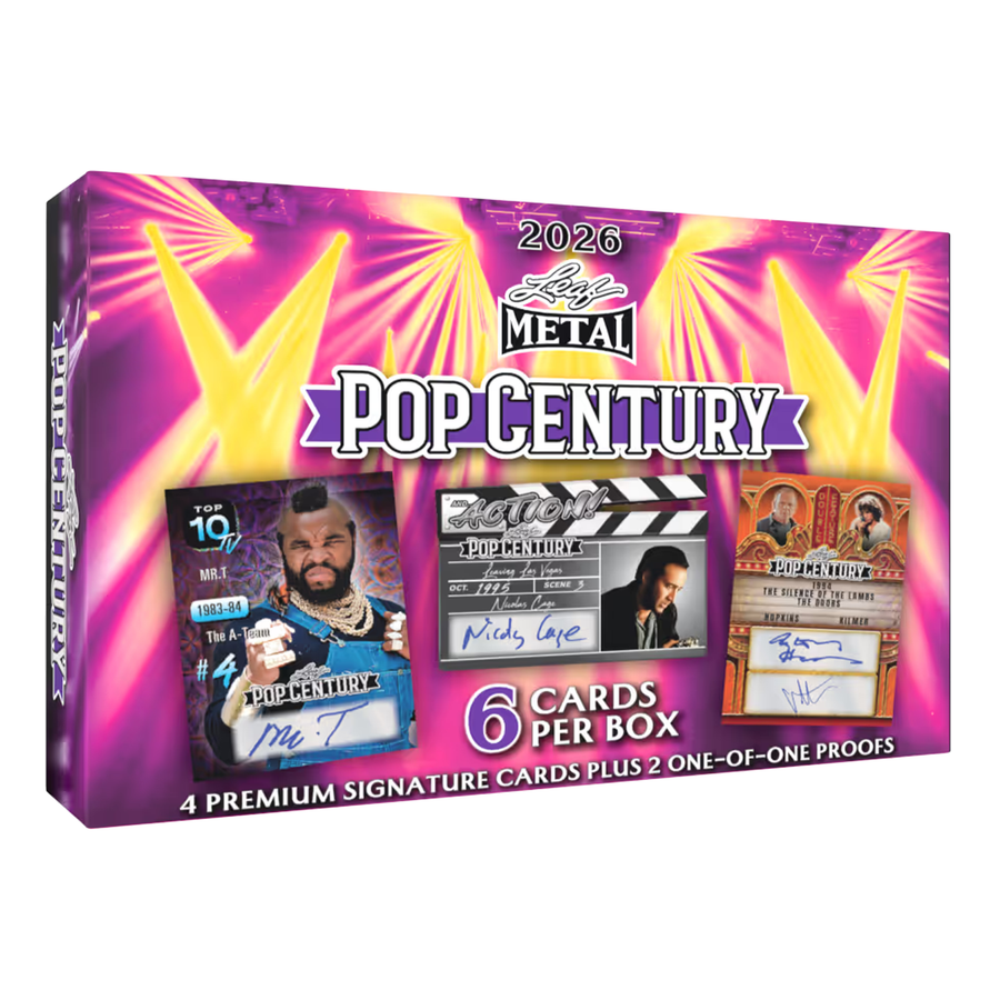 2026 Leaf Metal Pop Century Trading Cards - The Ballers Bank