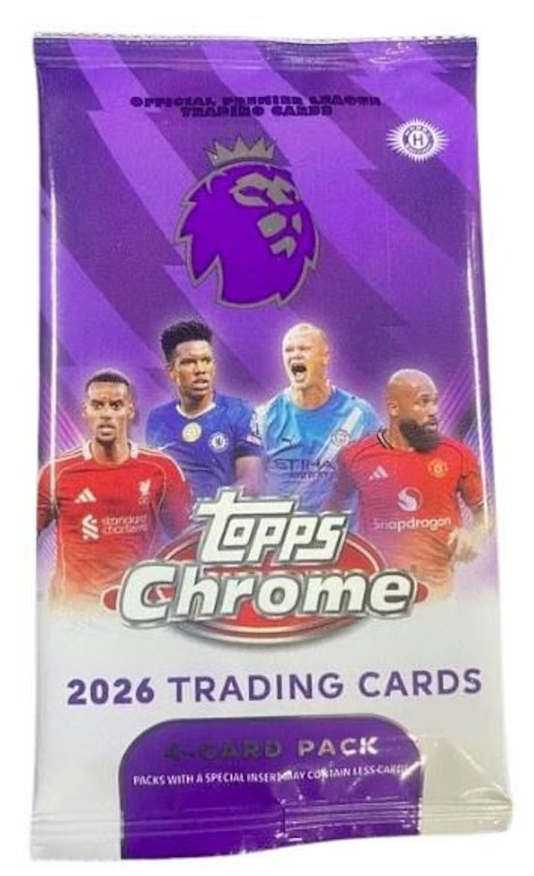 2026 Topps Chrome Premier League EPL Soccer Hobby Trading Cards