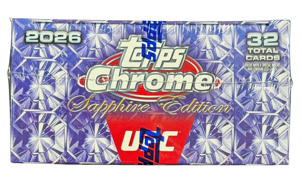 2026 Topps Chrome UFC Sapphire Edition Trading Cards