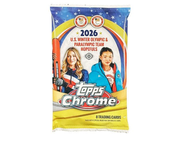 2026 Topps Chrome U.S. Olympics Hobby Trading Cards - The Ballers Bank