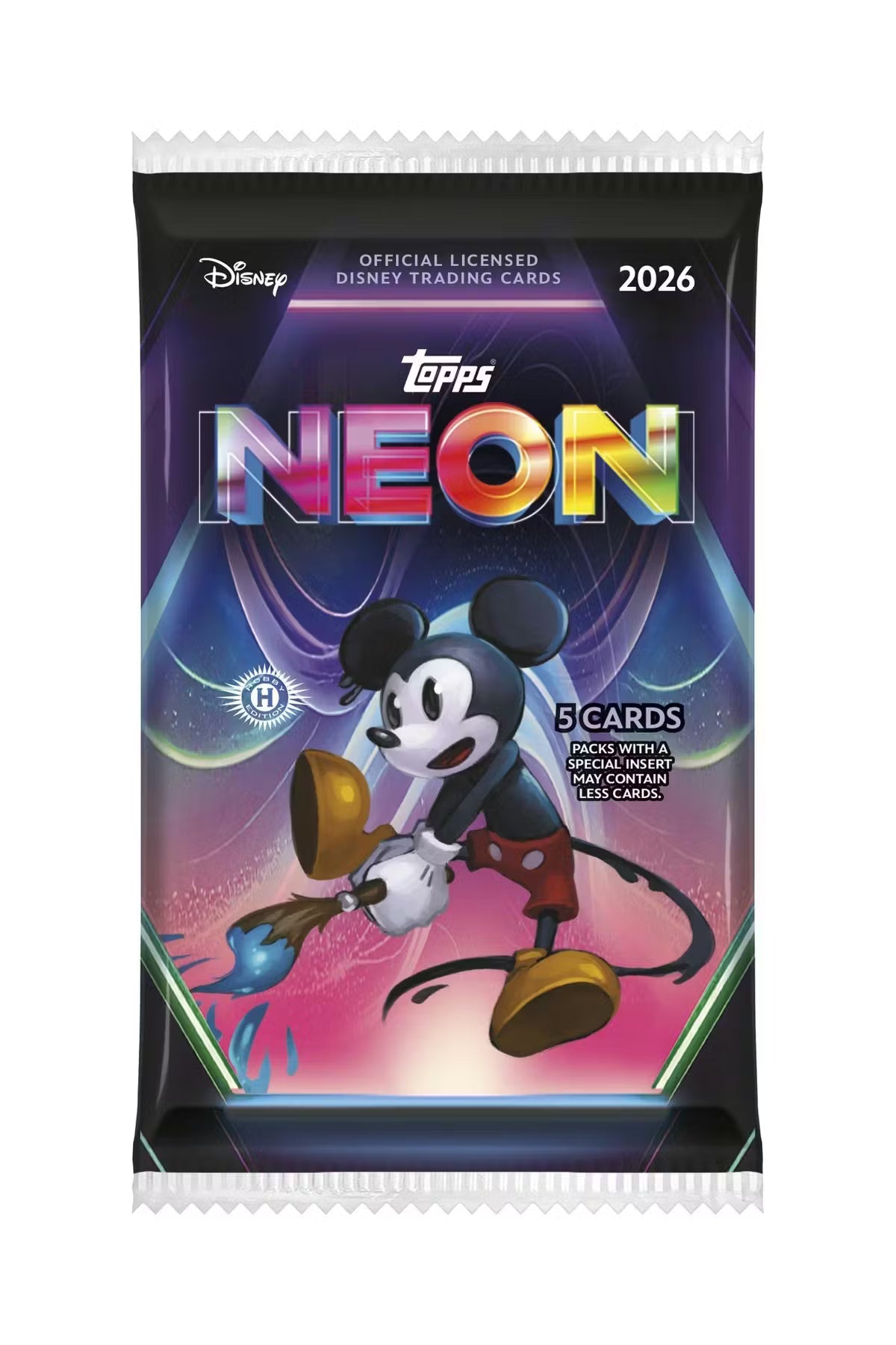 2026 Topps Disney Neon Hobby Trading Cards - The Ballers Bank