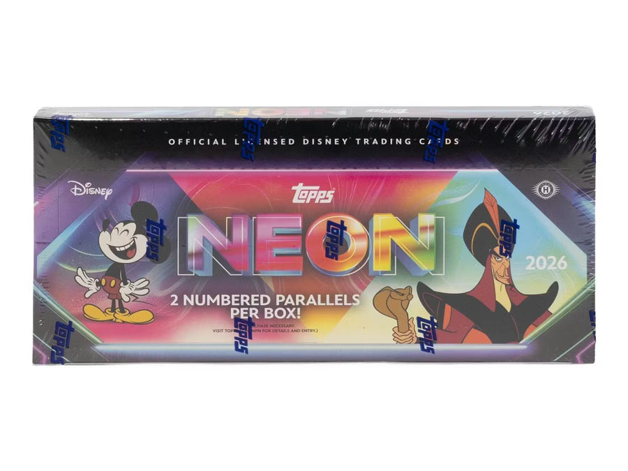 2026 Topps Disney Neon Hobby Trading Cards - The Ballers Bank