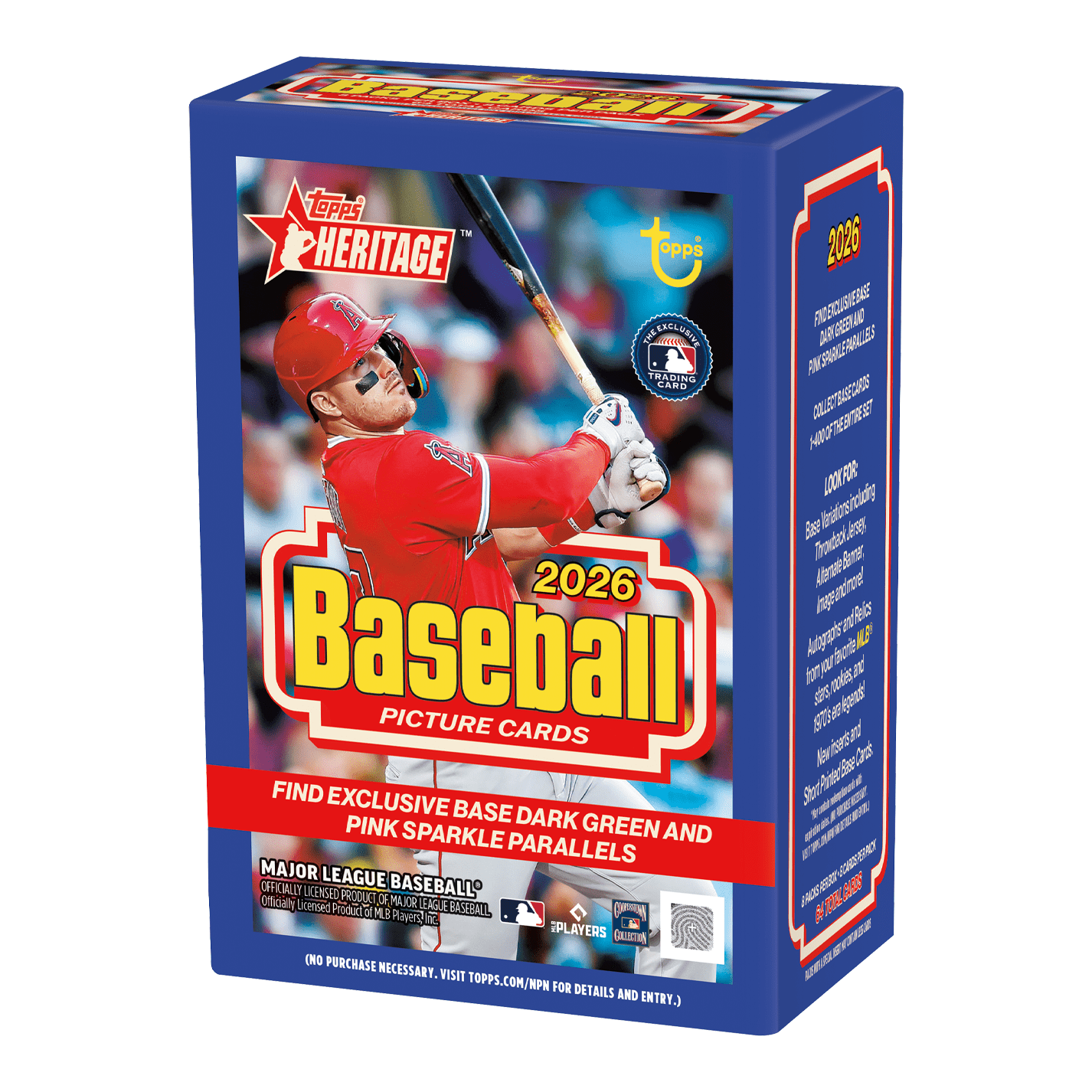 2026 Topps Heritage Baseball Blaster Trading Cards - The Ballers Bank