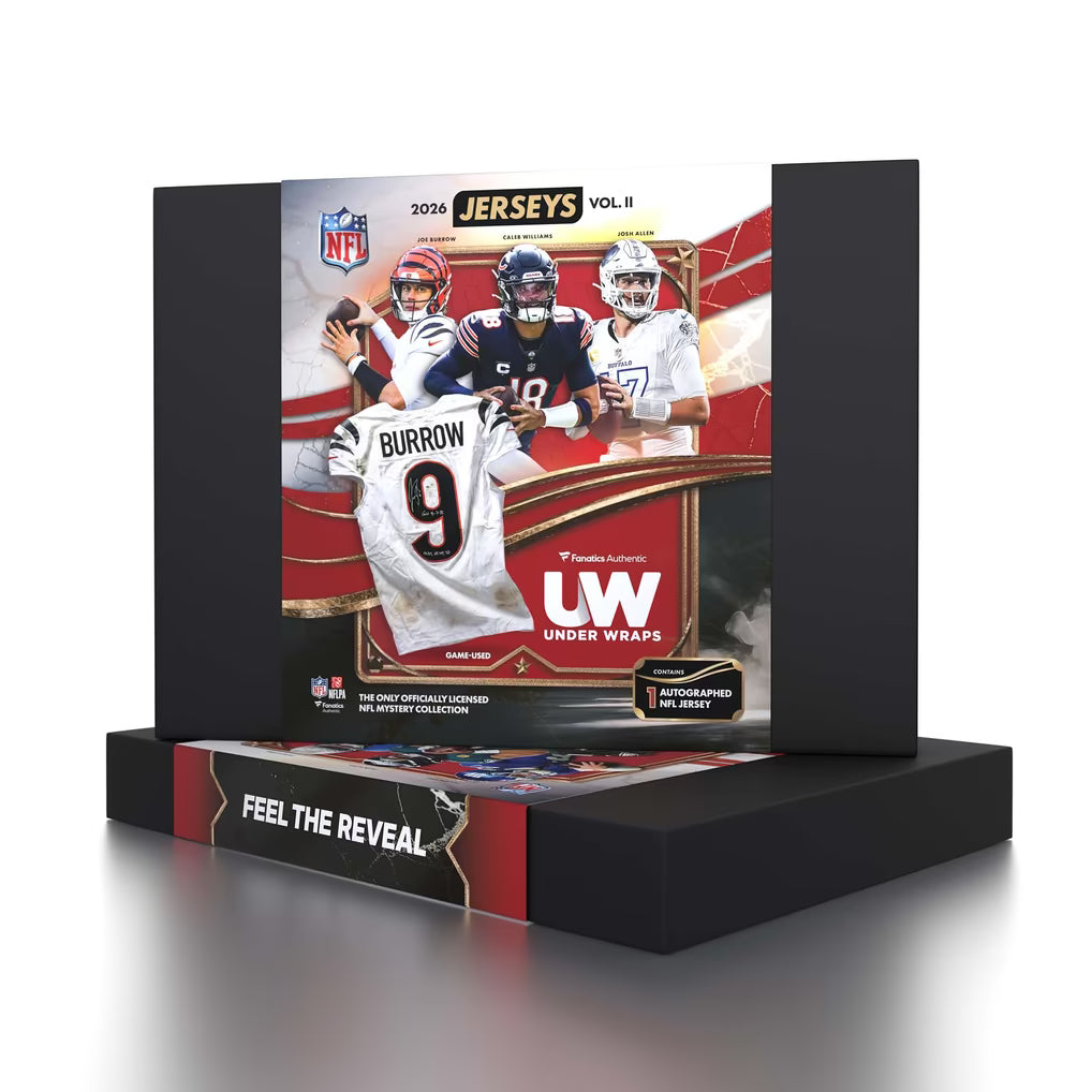 2026 Under Wraps Autographed NFL Jersey Vol II