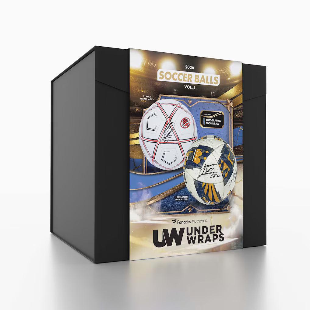 2026 Fanatics Under Wraps Soccer Balls Vol 1 LV