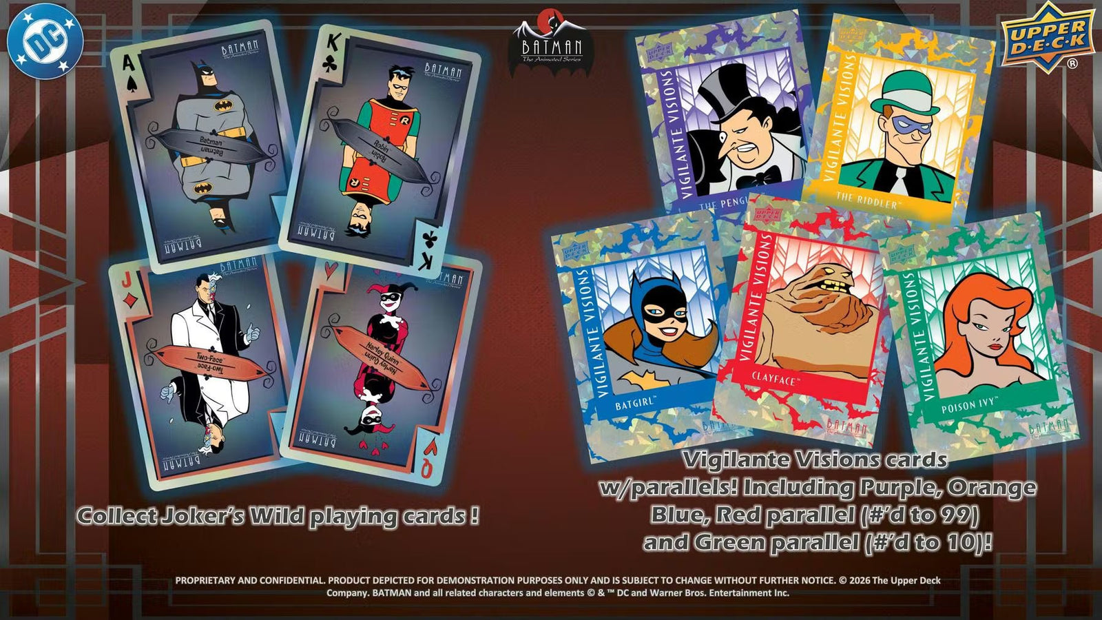 2026 Upper Deck Batman The Animated Series Hobby Trading Cards - The Ballers Bank