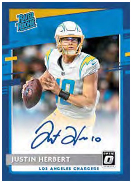 2020 Panini Donruss Optic Football Hobby Trading Cards