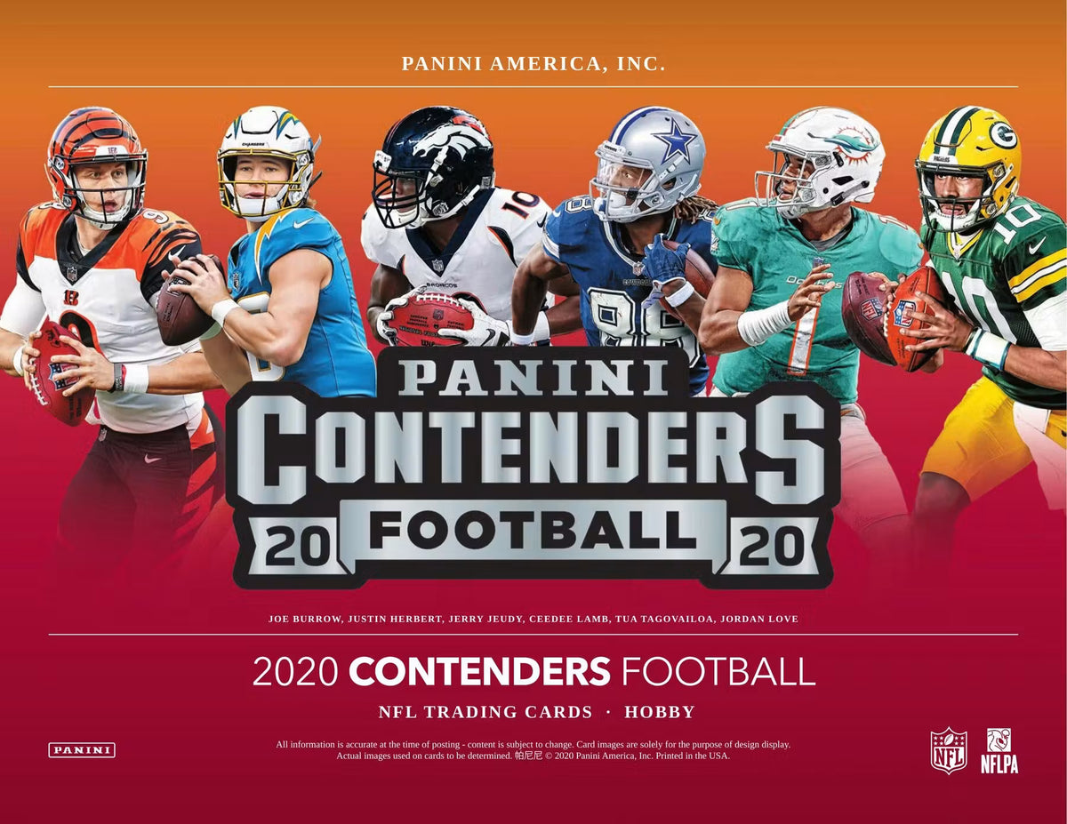 2020 Panini Contenders Football Hobby Trading Cards