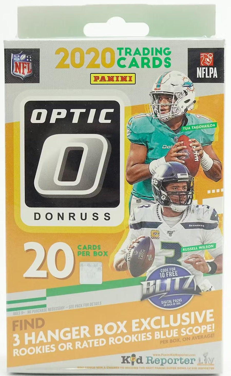 2020 Panini Donruss Optic Football Hanger Trading Cards