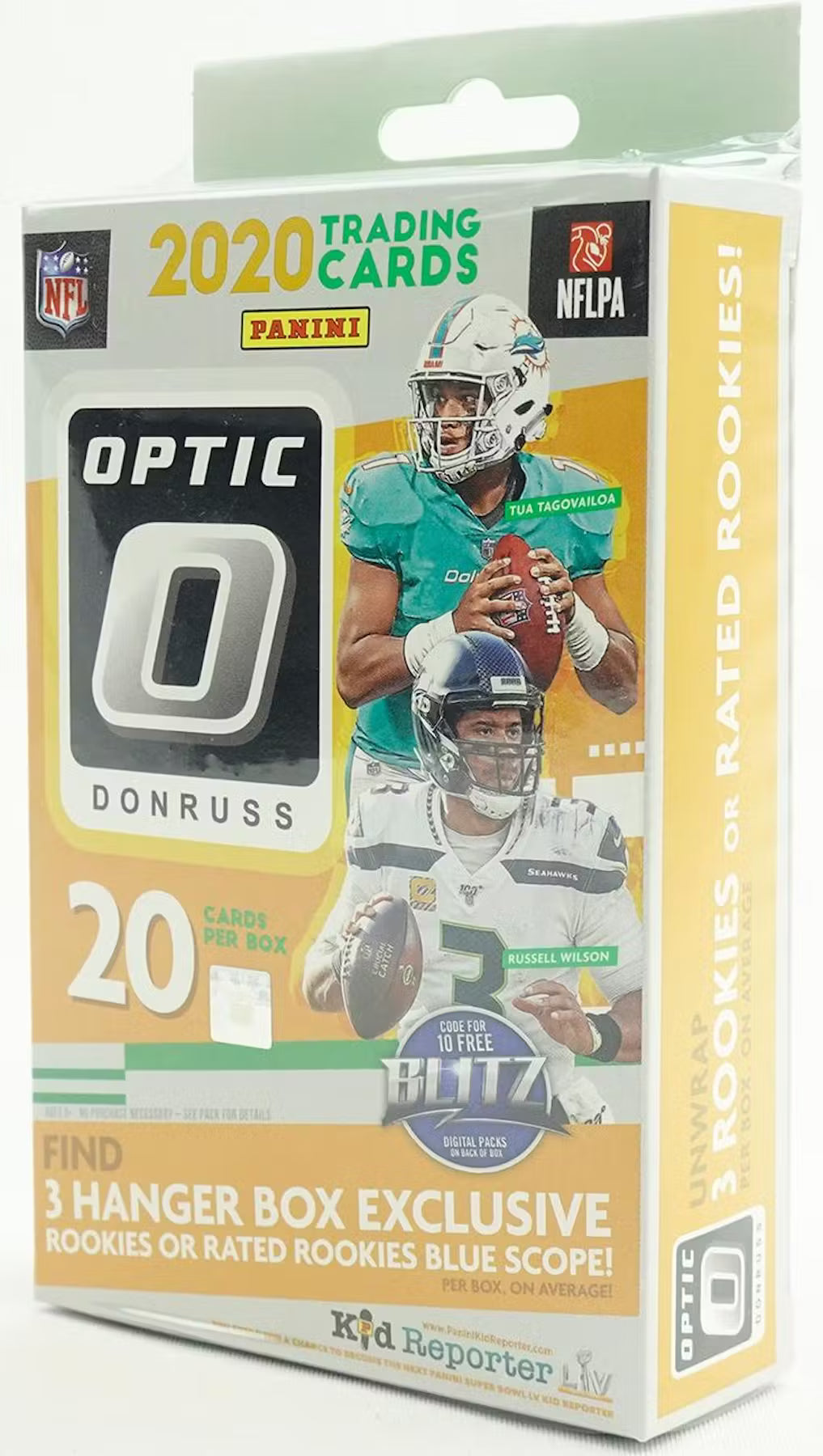 2020 Panini Donruss Optic Football Hanger Trading Cards