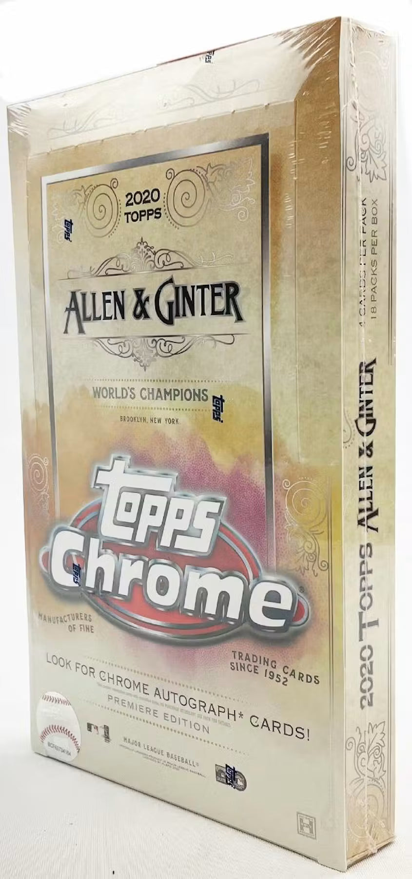 2020 Topps Chrome Allen & Ginter Baseball Hobby Trading Cards