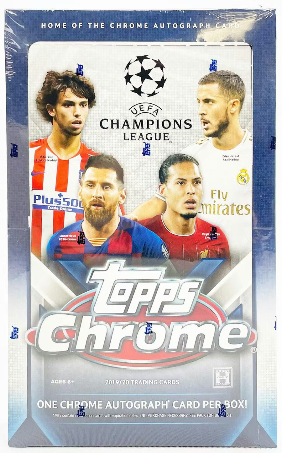 2019-20 Topps Chrome Soccer UEFA Champions League Hobby Trading Cards