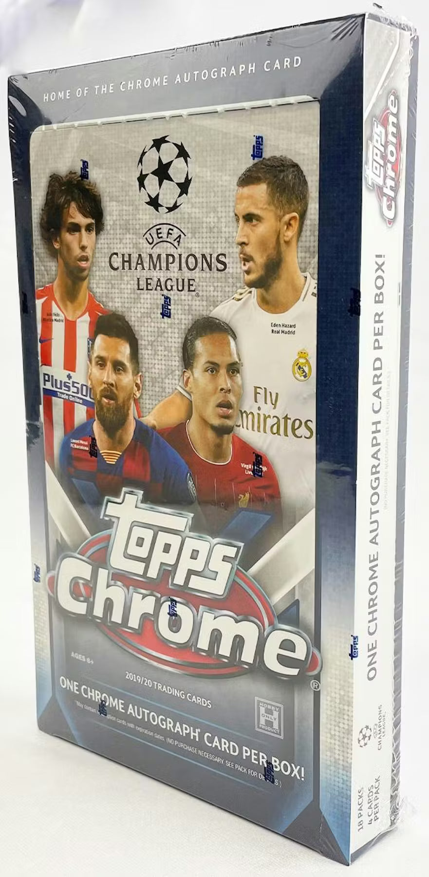 2019-20 Topps Chrome Soccer UEFA Champions League Hobby Trading Cards
